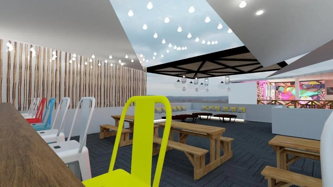 Why Not Rooftop Party Hostel Playa del Carmen