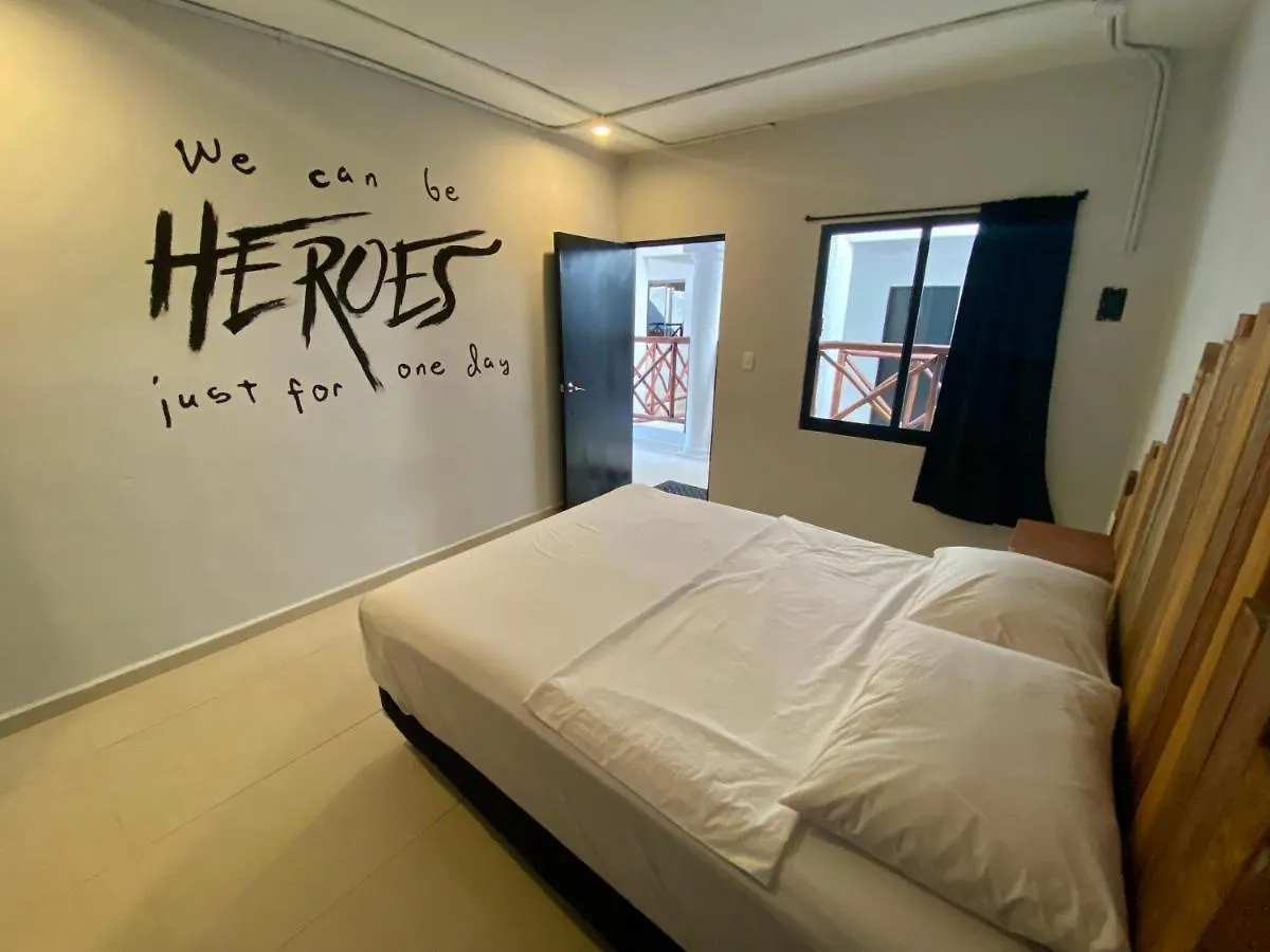 Why Not Rooftop Party Hostel Playa del Carmen Mexico
